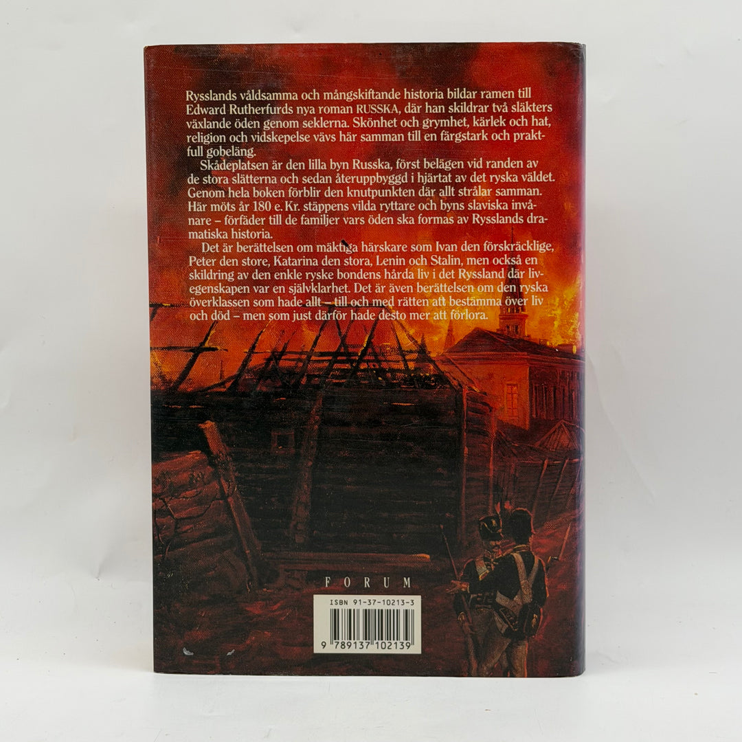 Russka historisk roman inbunden Edward Rutherfurd