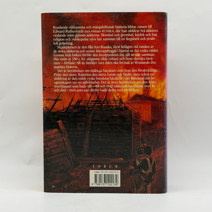 Russka historisk roman inbunden Edward Rutherfurd