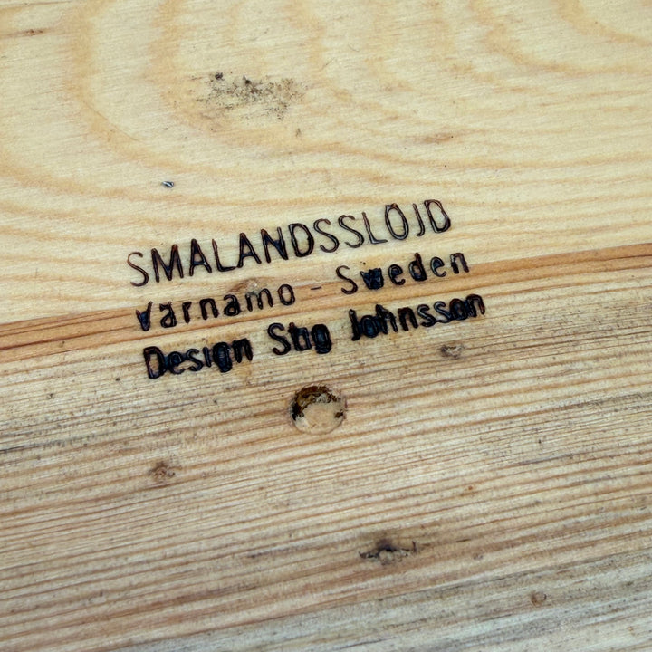 Retro träskål från Smålandsslöjd i mycket gott skick