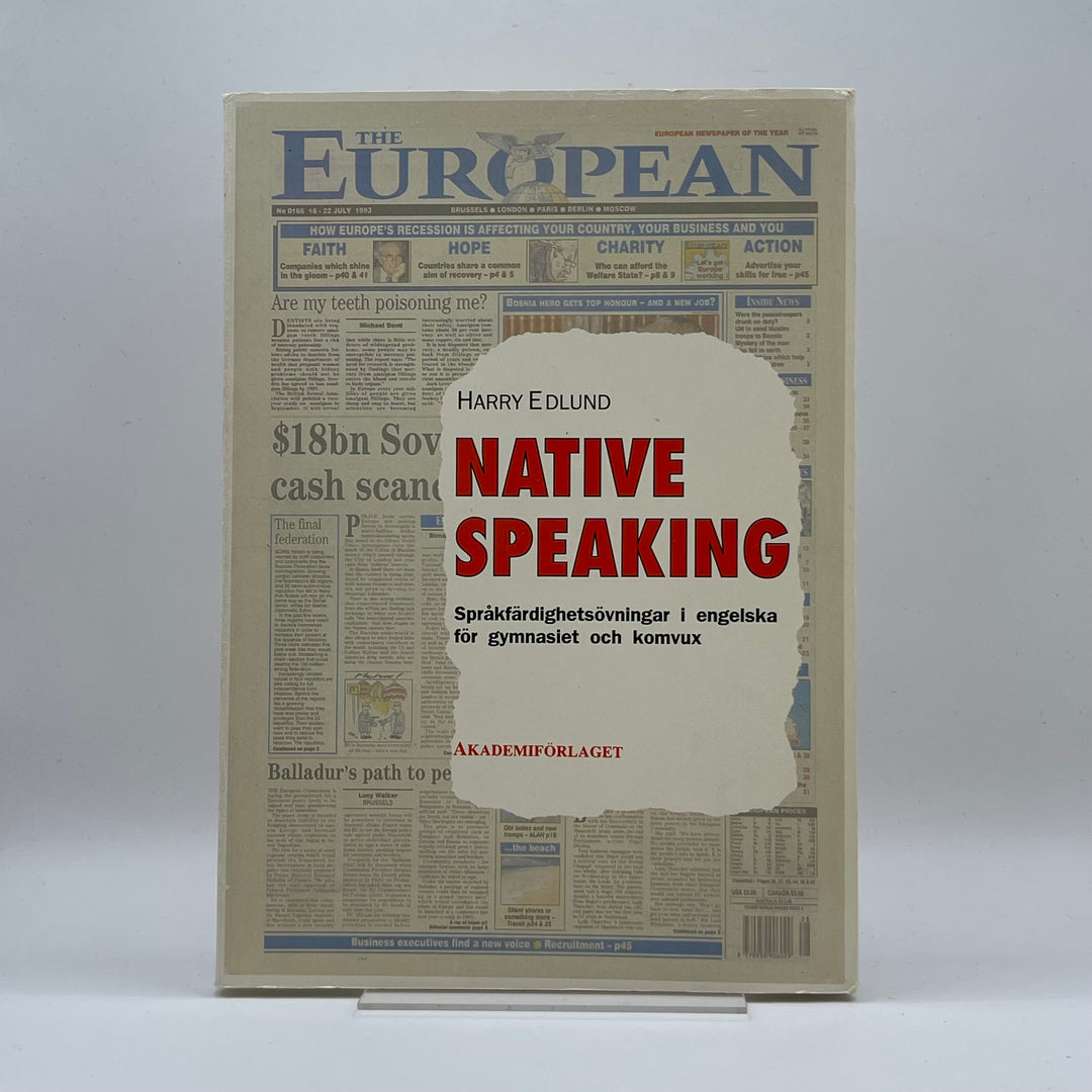 Övningsbok "Native Speaking" för avancerad engelska