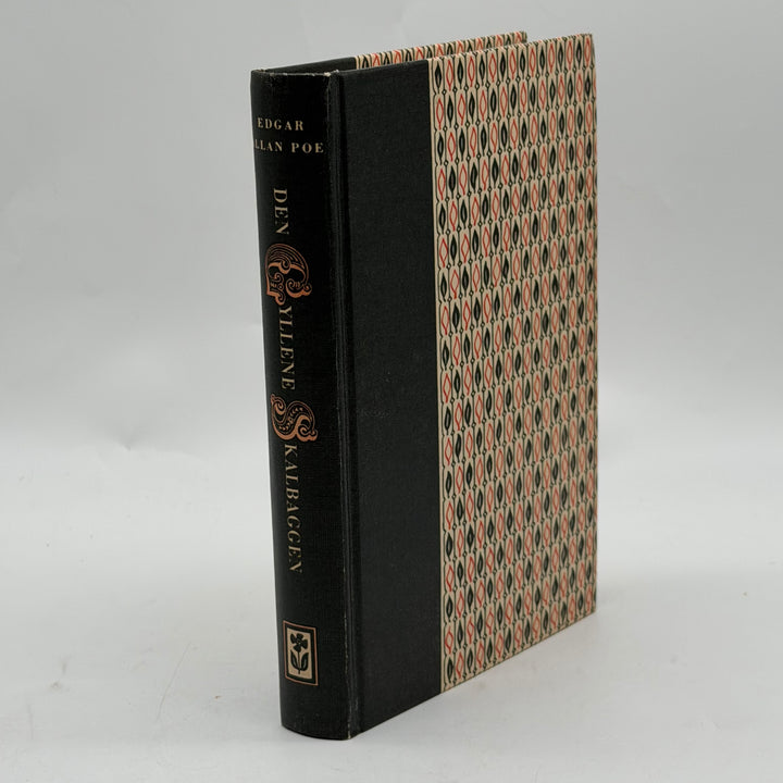Den gyllene skalbaggen retro inbunden bok