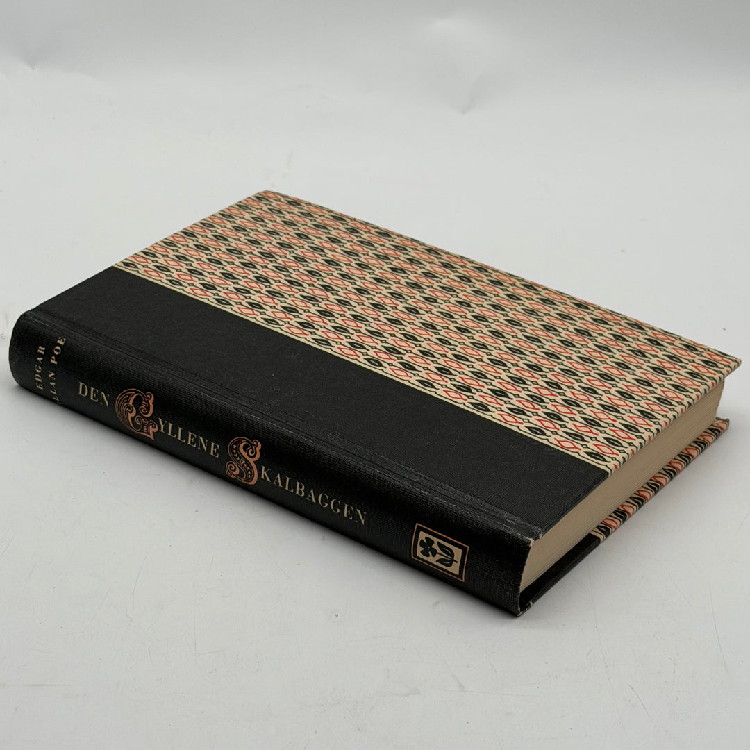Den gyllene skalbaggen retro inbunden bok