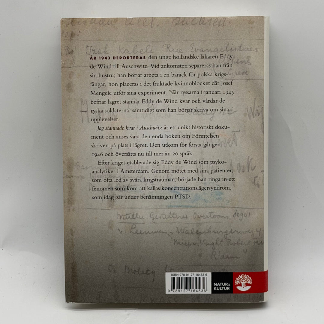 Jag stannade kvar i Auschwitz pocketbok begagnad