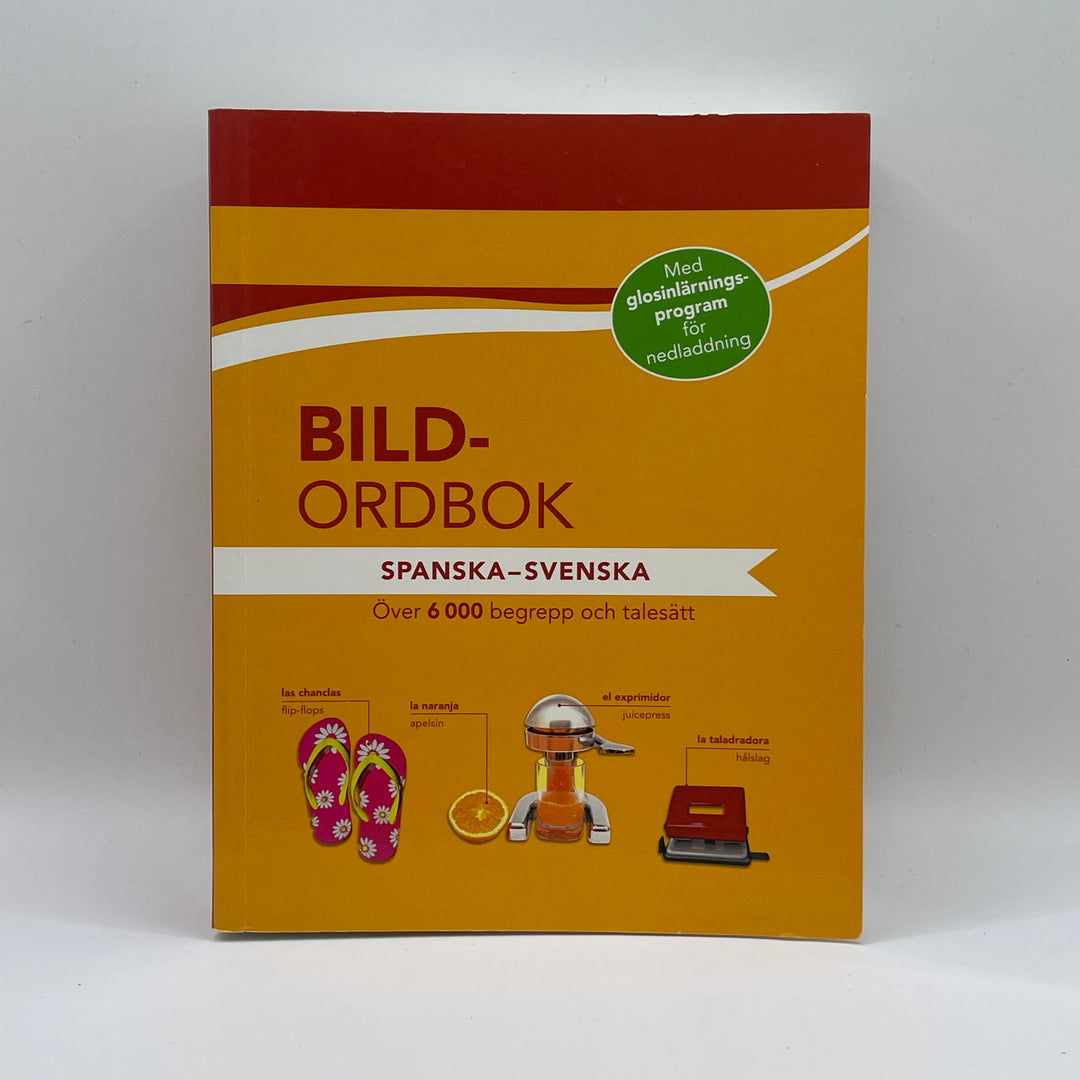 Bildordbok Spanska-Svenska i Mycket Gott Skick