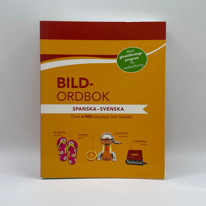 Bildordbok Spanska-Svenska i Mycket Gott Skick