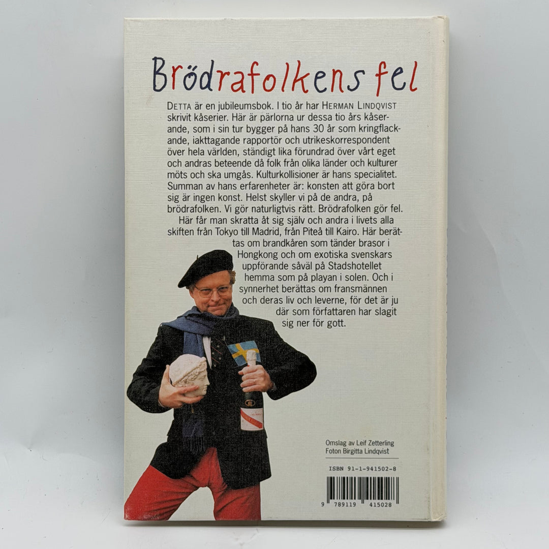 Brödrakfolkens fel bok Herman Lindqvist begagnad