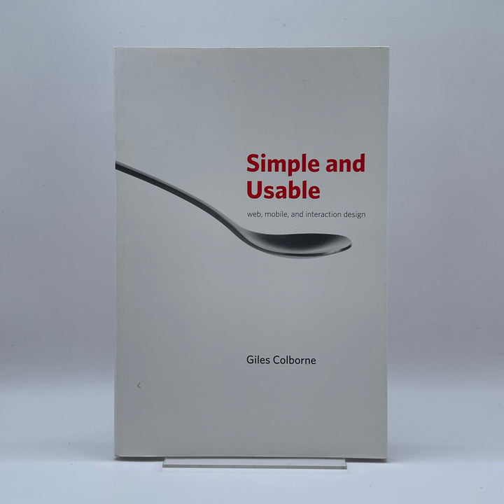 Webbdesignbok Simple and Usable av Giles Colborne