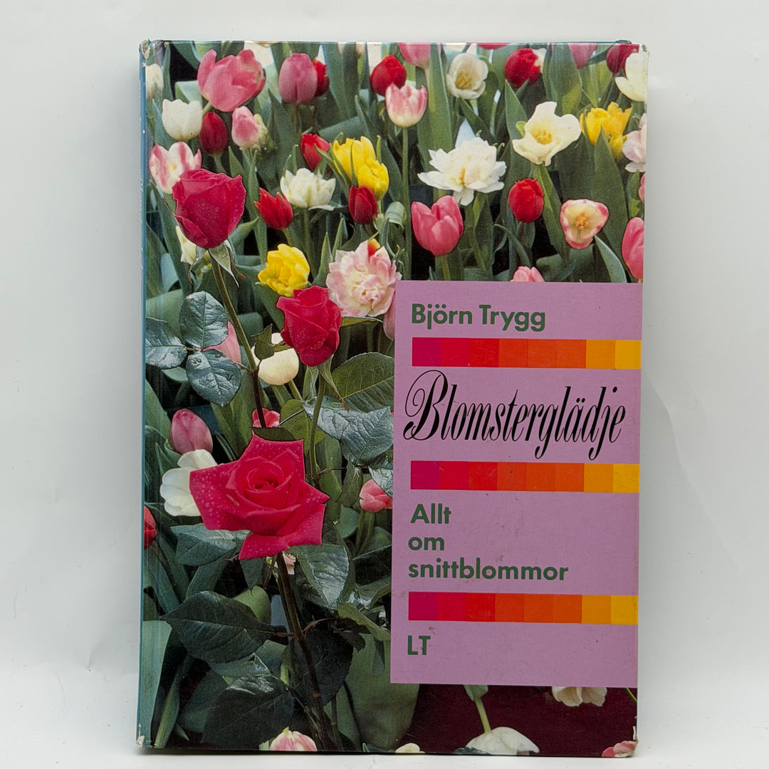 Retro faktabok Blomsterglädje om snittblommor