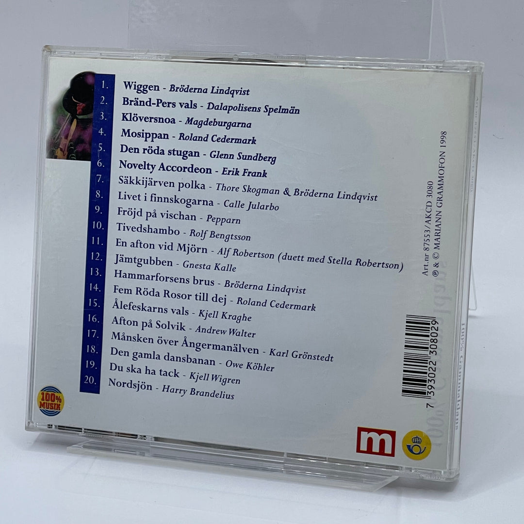 CD 100% Gammaldans Med Svenska Folkmusiker