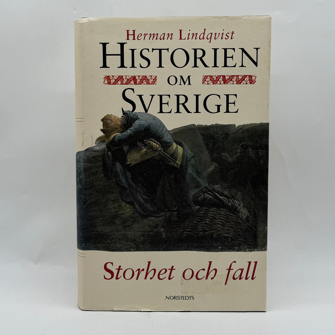Historien om Sverige inbunden bok Lindqvist