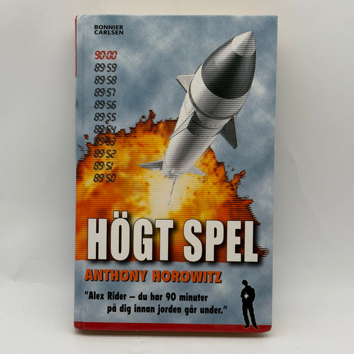Högt spel ungdomsbok Alex Rider inbunden