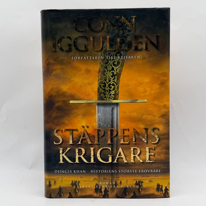 Stäppens krigare historisk roman inbunden bok