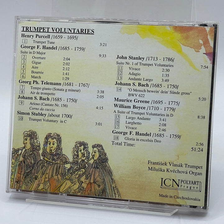 Trumpet Voluntaries CD Klassisk Musik i Gott Skick