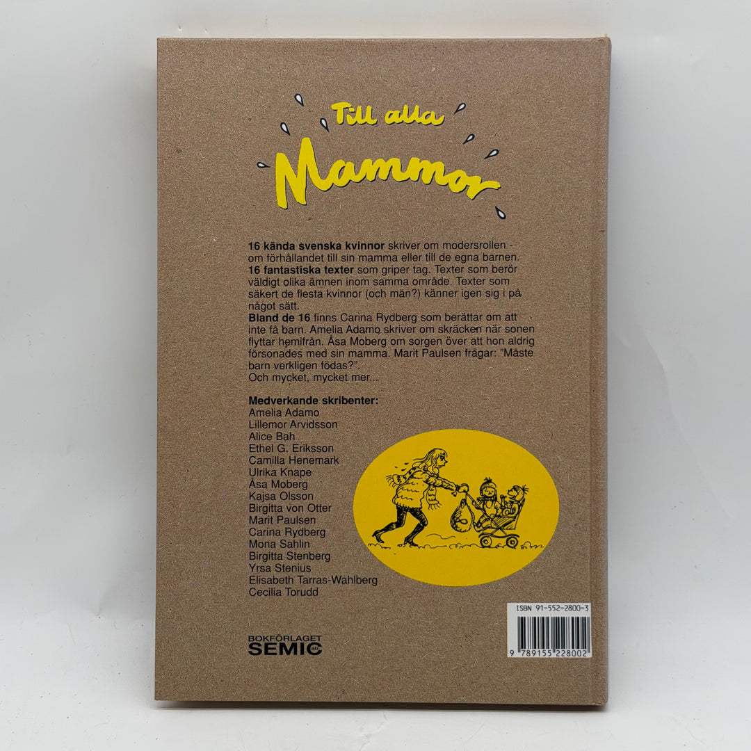 Till alla mammor bok Semic inbunden begagnad