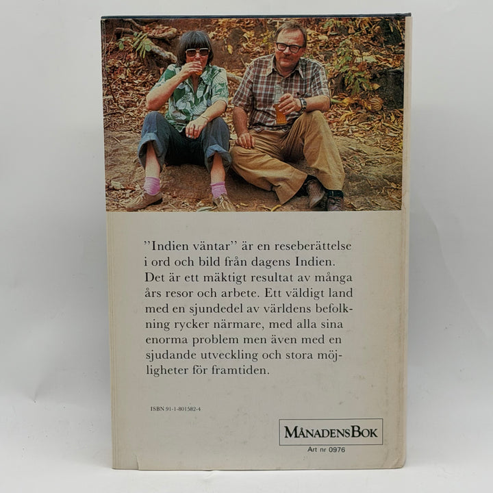 Indien väntar resebok Jan Myrdal retro