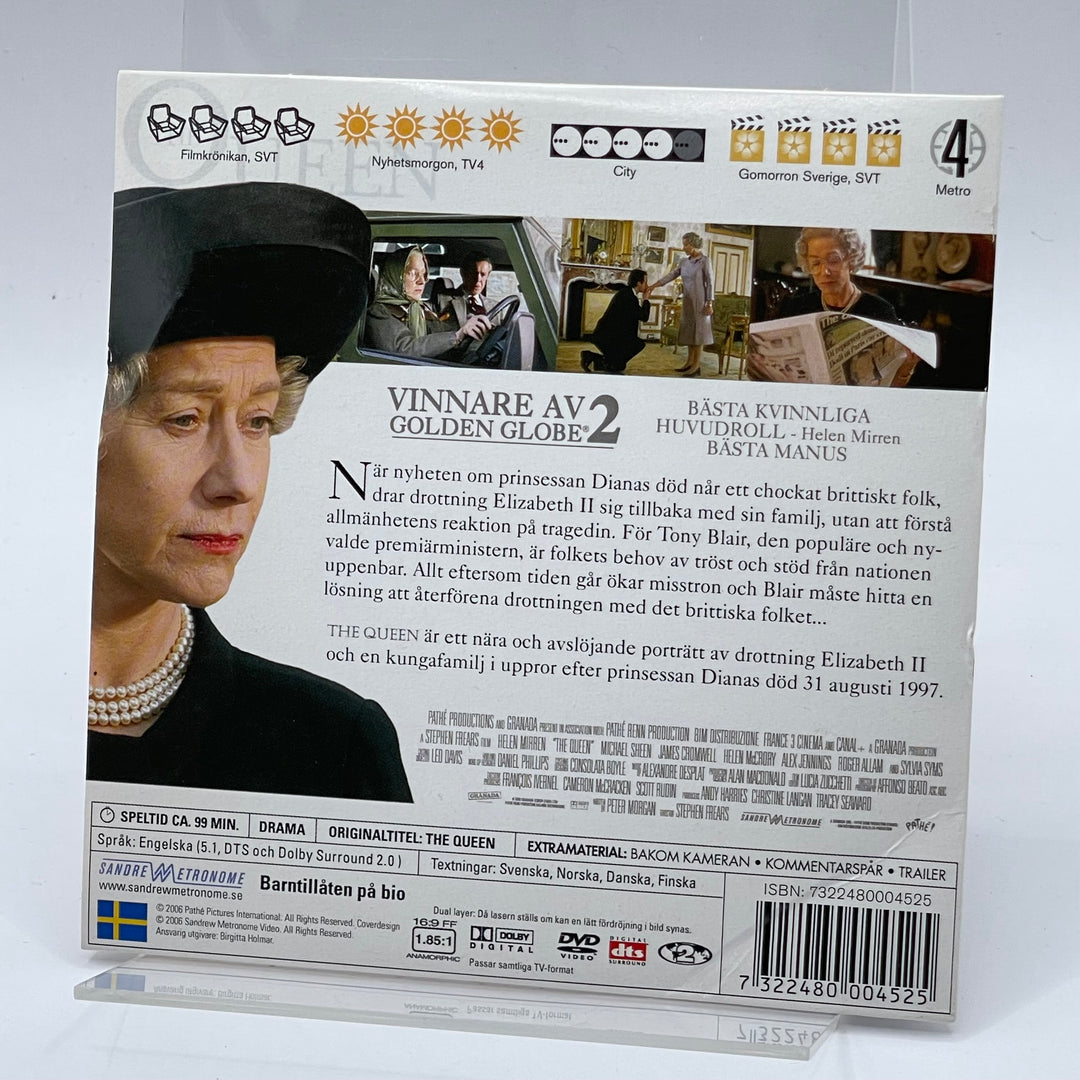 The Queen DVD med Helen Mirren