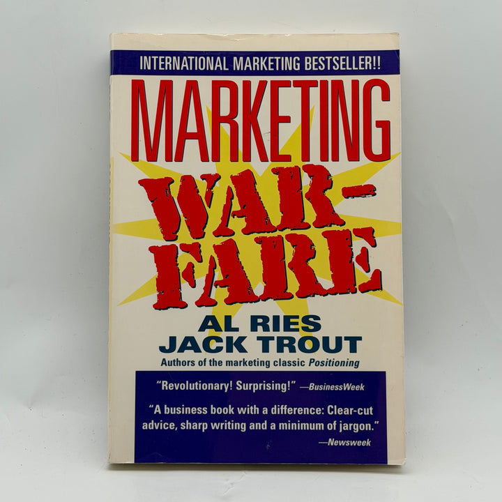 Marketing Warfare pocketbok klassisk marknadsföring McGraw Hill