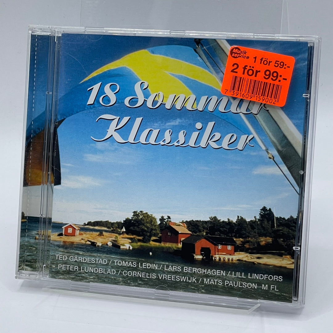 CD 18 Sommarklassiker Retro Svenska Artister