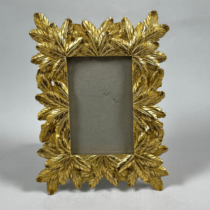 Elegant retro bildram i guldmetal 20x25 cm
