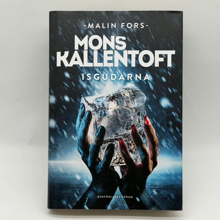 Isgudarna kriminalroman Mons Kallentoft inbunden bok