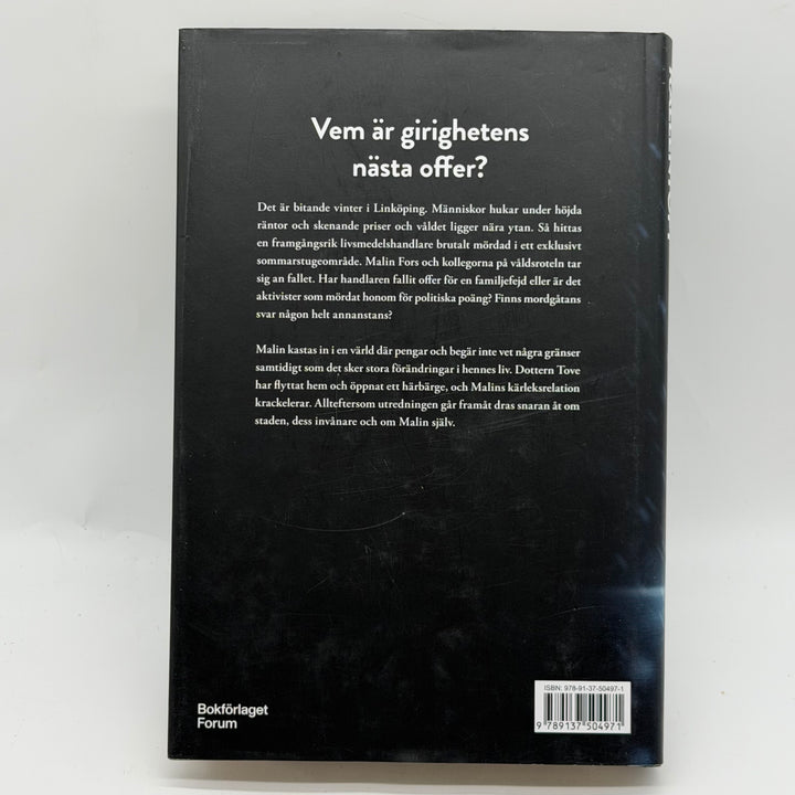 Isgudarna kriminalroman Mons Kallentoft inbunden bok