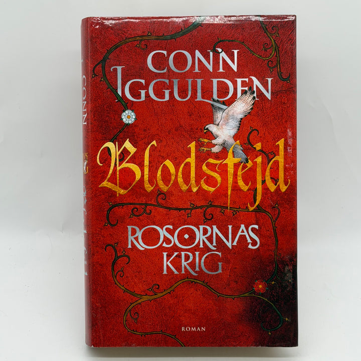 Blodsfejd Rosornas krig historisk roman inbunden