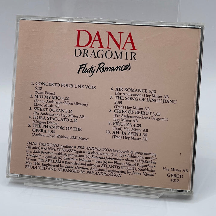 Retro CD Fluty Romances av Dana Dragomir
