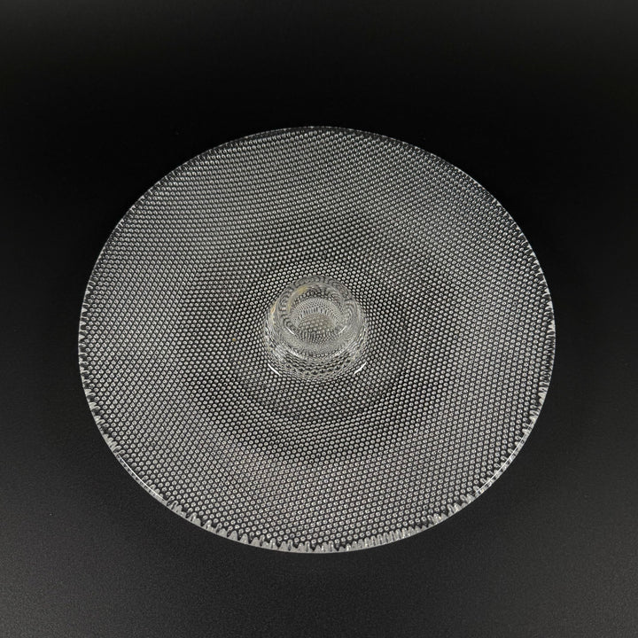 Elegant ljusstake i glas från Kosta Boda