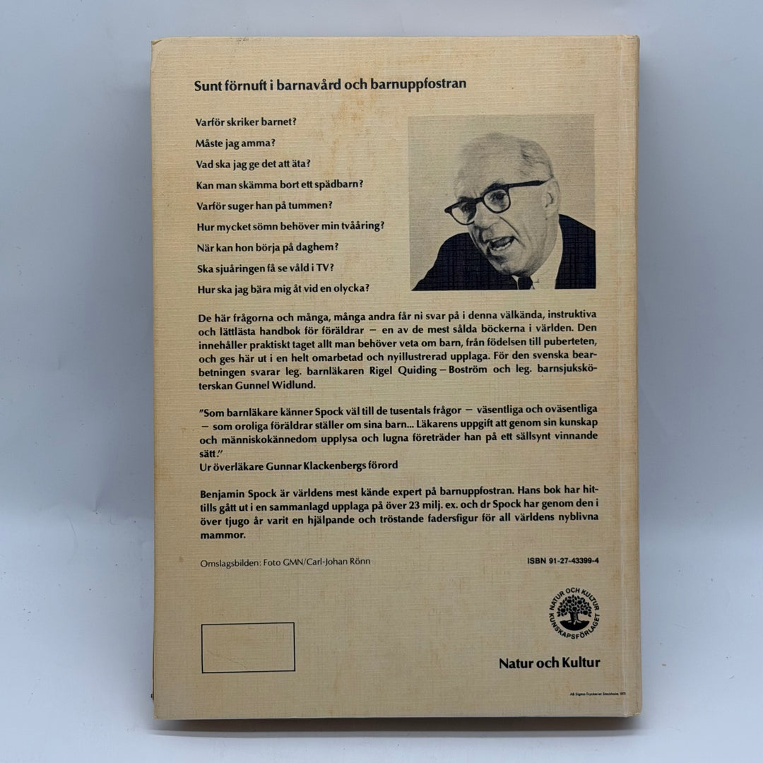 Retro faktabok om föräldraskap Benjamin Spock