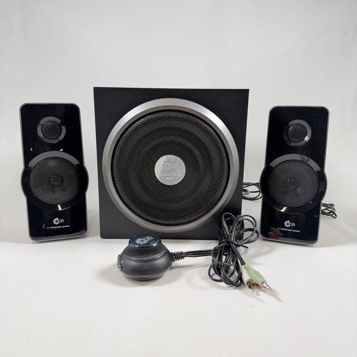 QCE IX-500 Kraftfulla Multimediahögtalare Begagnat