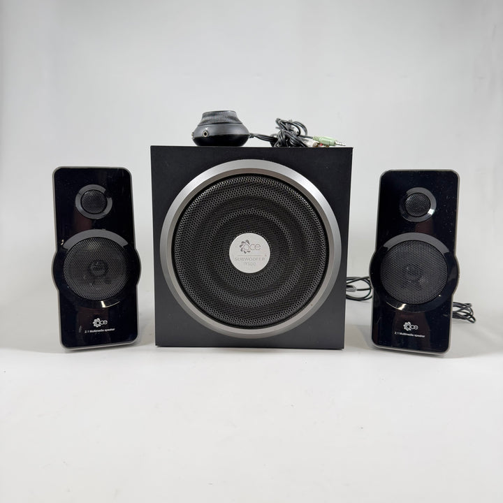 QCE IX-500 Kraftfulla Multimediahögtalare Begagnat