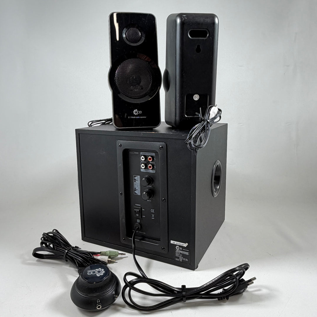 QCE IX-500 Kraftfulla Multimediahögtalare Begagnat