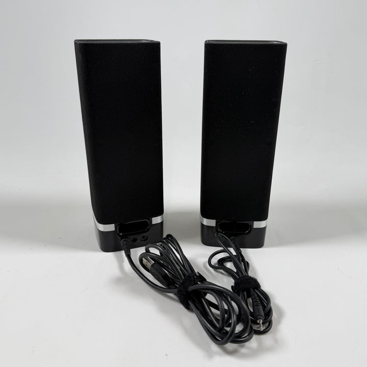 Eleganta Logitech högtalare med kristallklart ljud