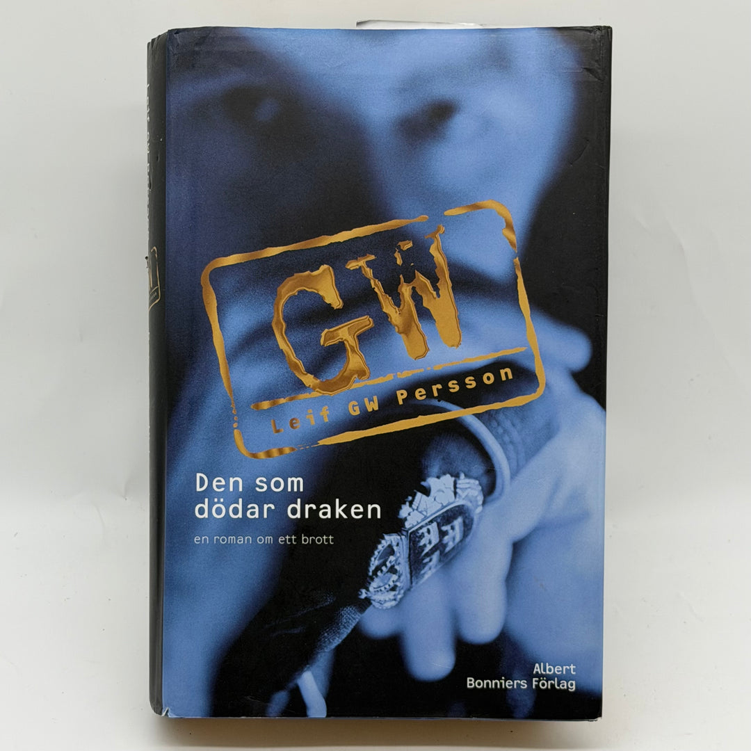 Den som dödar draken kriminalroman inbunden bok