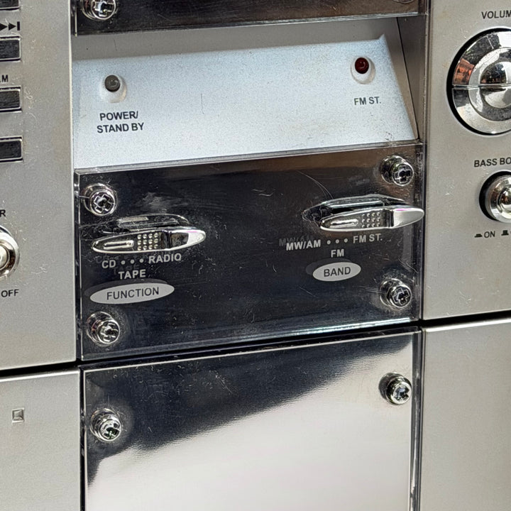 Denver retro stereoanläggning med CD och kasett