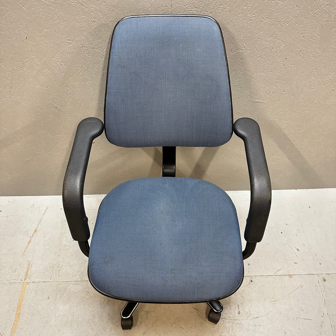 HÅG Blå Elegant Kontorsstol med Armstöd
