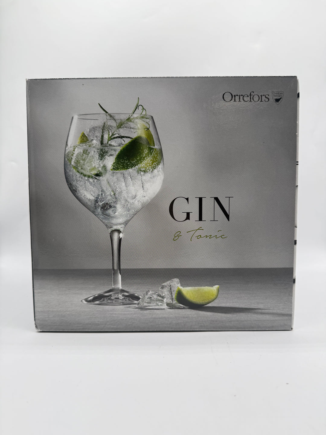 Eleganta Orrefors kristallglas Gin Tonic 4 pack
