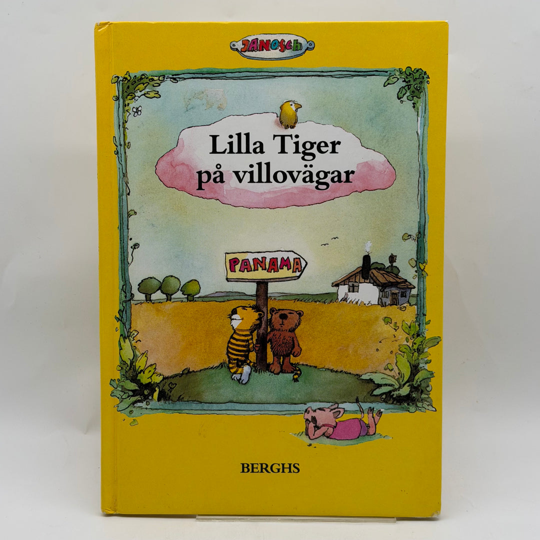 Retro barnbok Lilla Tiger Janosch Berghs