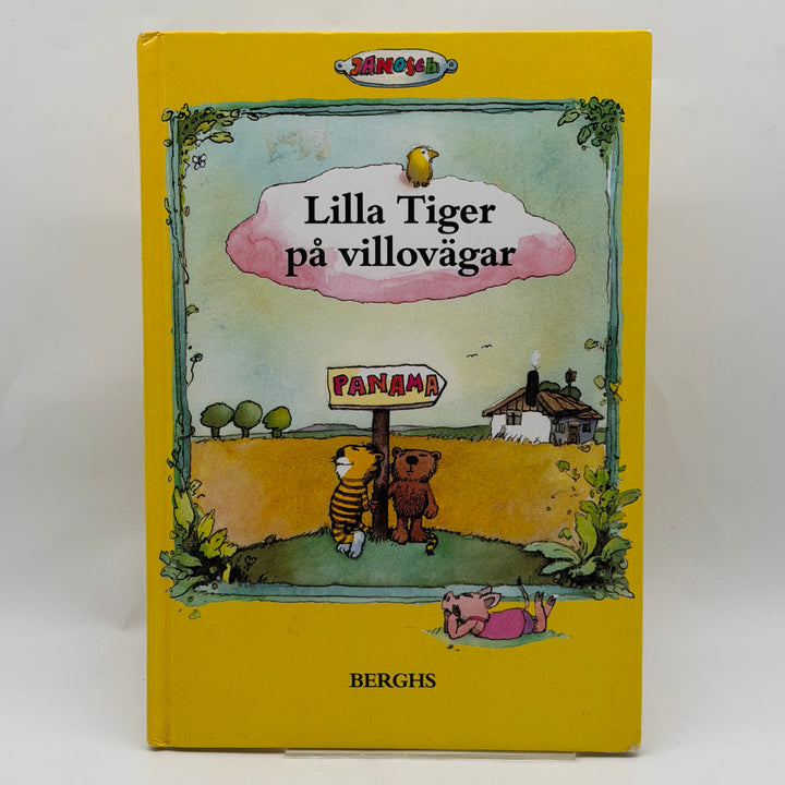 Retro barnbok Lilla Tiger Janosch Berghs