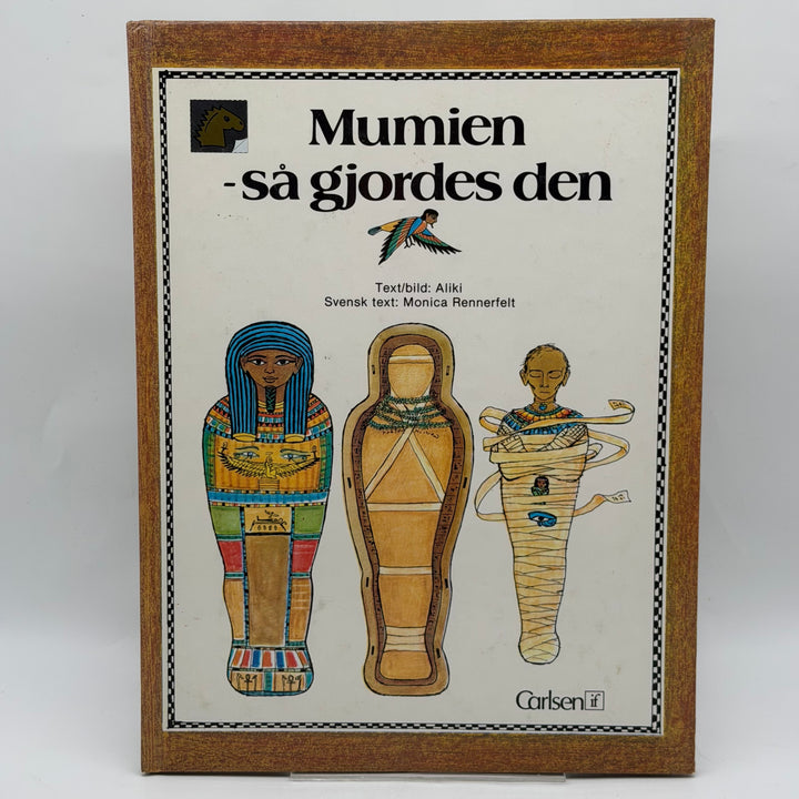 Retro faktabok Mumien barn Carlsen if