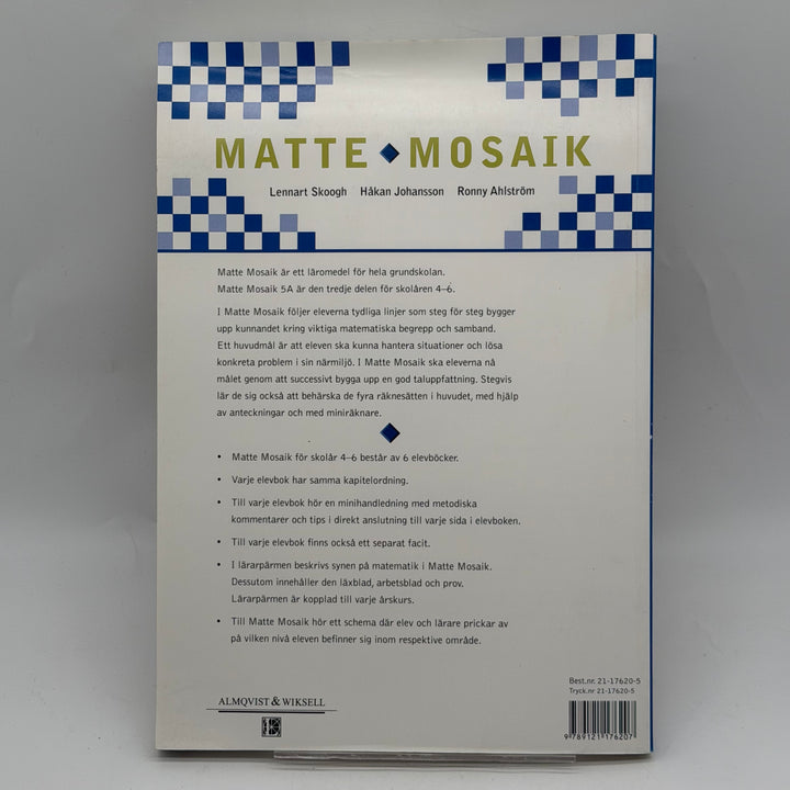 Matte Mosaik 5A elevbok årskurs 4–6
