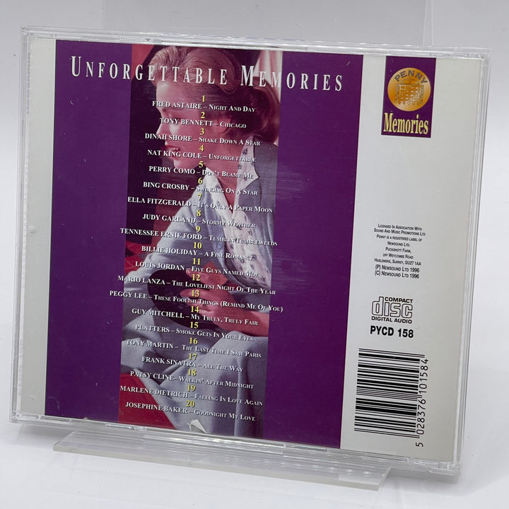 Retro CD Skiva Unforgettable Memories Begagnad