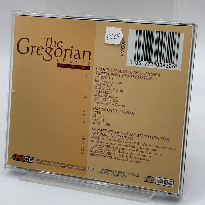 The Gregorian Chants Album Retro CD