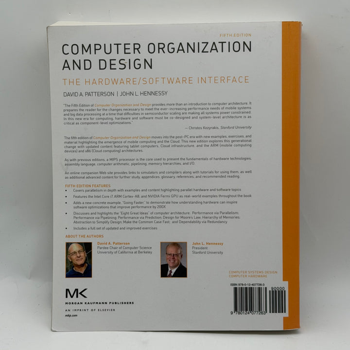 Computer Organization and Design kursbok begagnad