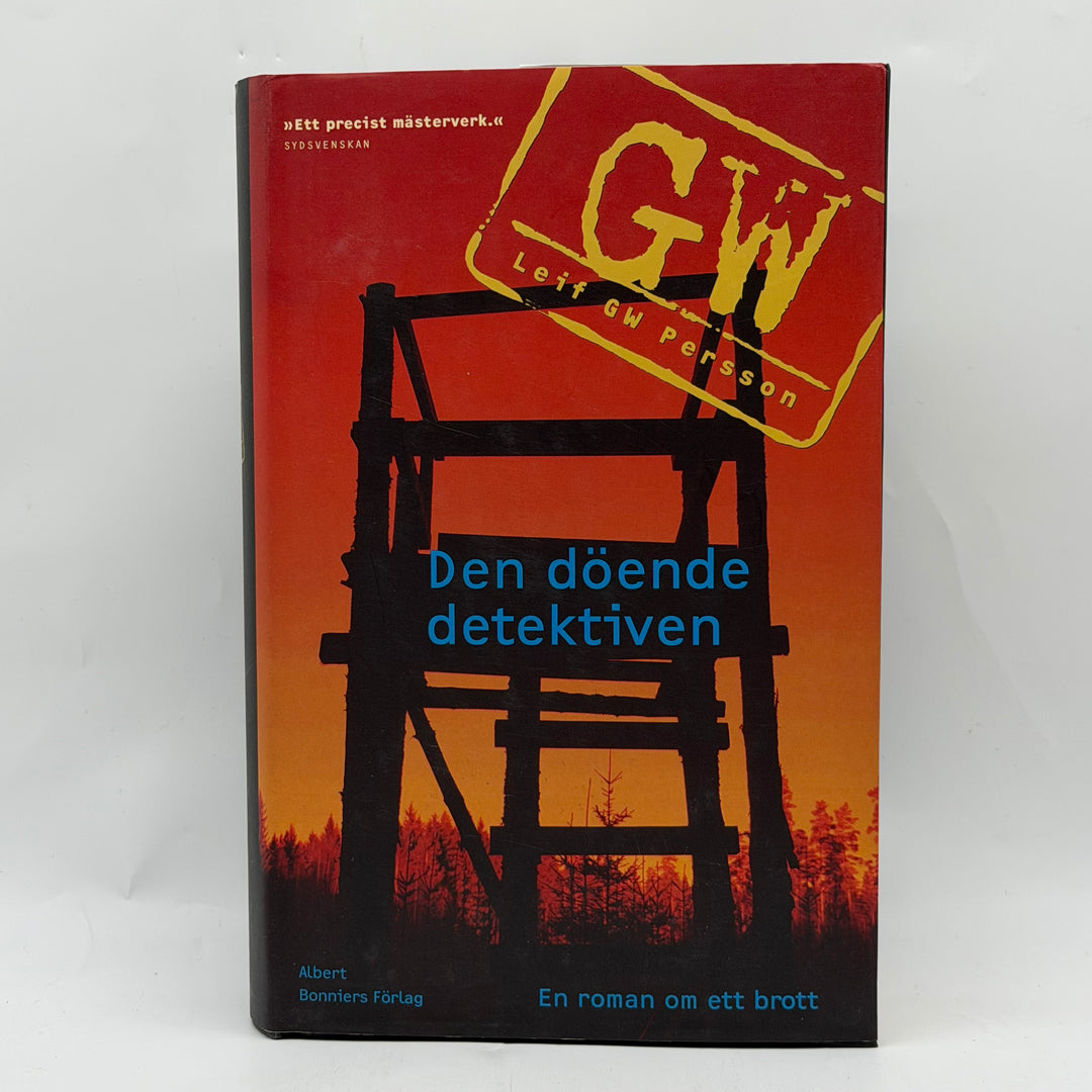 Den döende detektiven kriminalroman inbunden begagnad