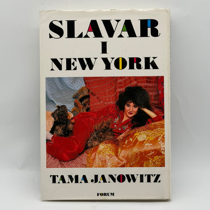 Slavar i New York inbunden bok retro