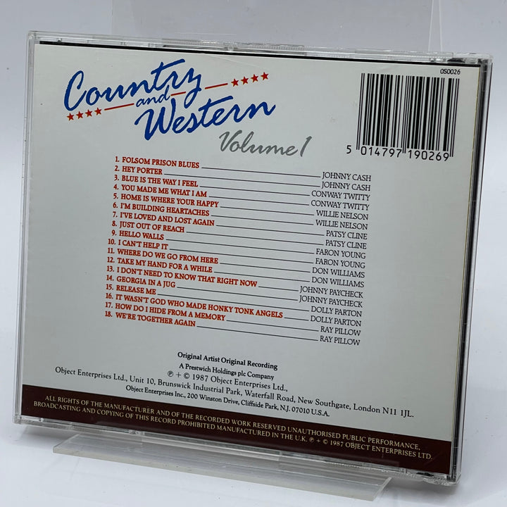 Country CD Retro Hits Johnny Cash Dolly Parton