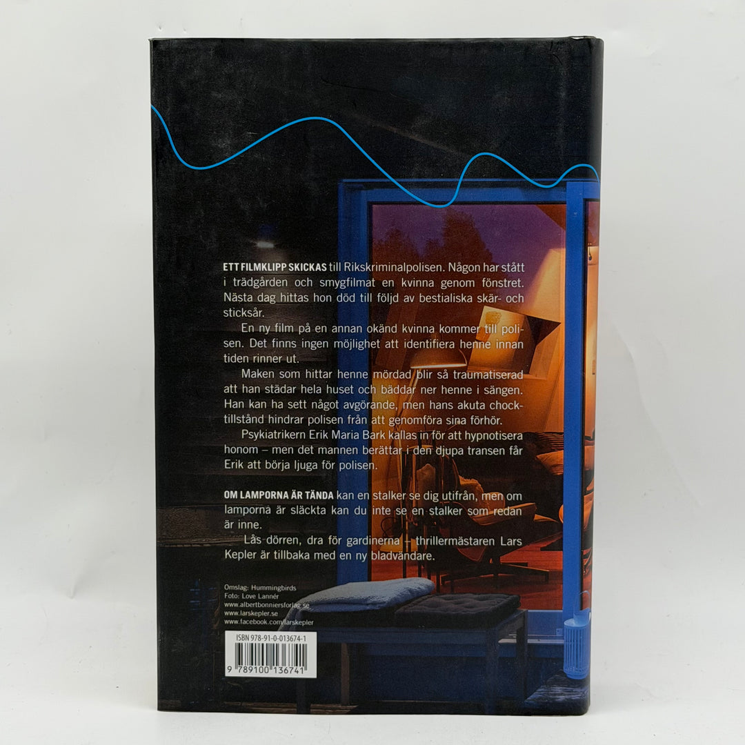 Stalker kriminalroman av Kepler inbunden bok