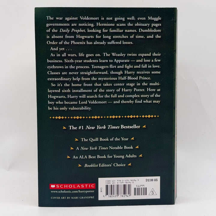 Harry Potter Half-Blood Prince engelsk pocketbok