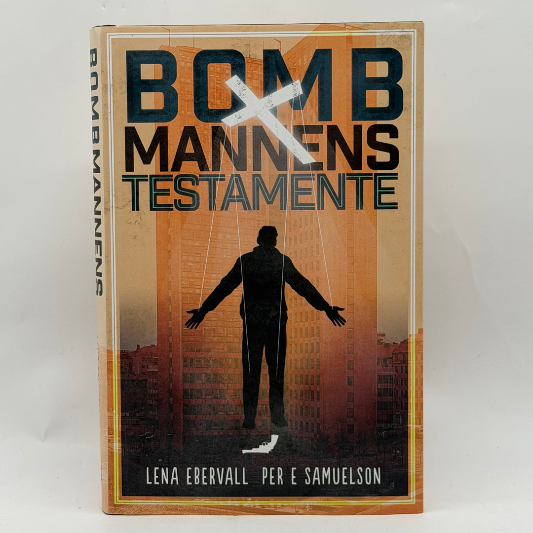 Bombmannens testamente kriminalroman inbunden Piratförlaget